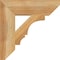 Ekena Millwork Balboa Slat Rough Sawn Bracket, Western Red Cedar, 4"W x 16"D x 16"H BKT04X16X16BOA06RWR - alternate 2